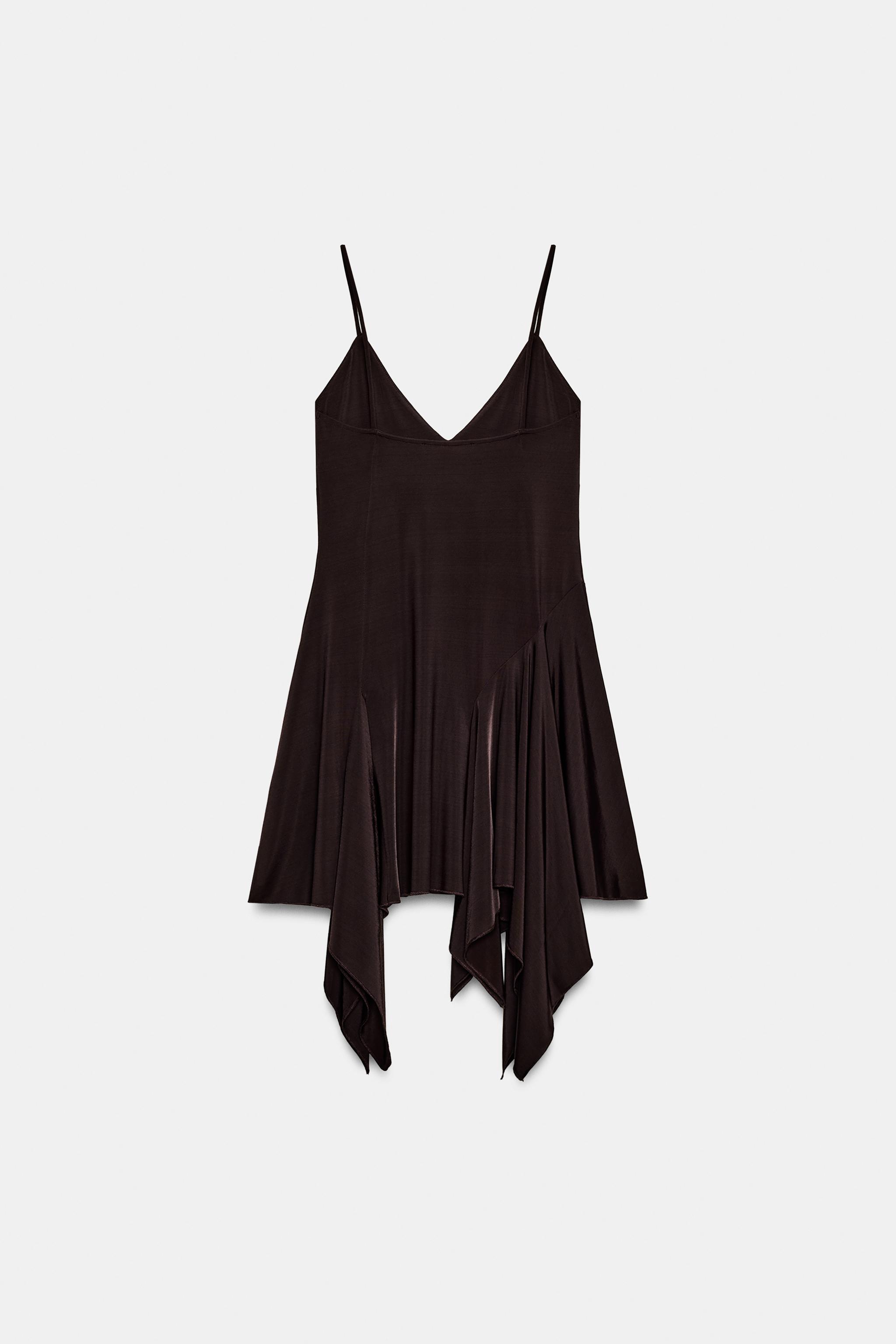 ASYMMETRIC STRAP DRESS